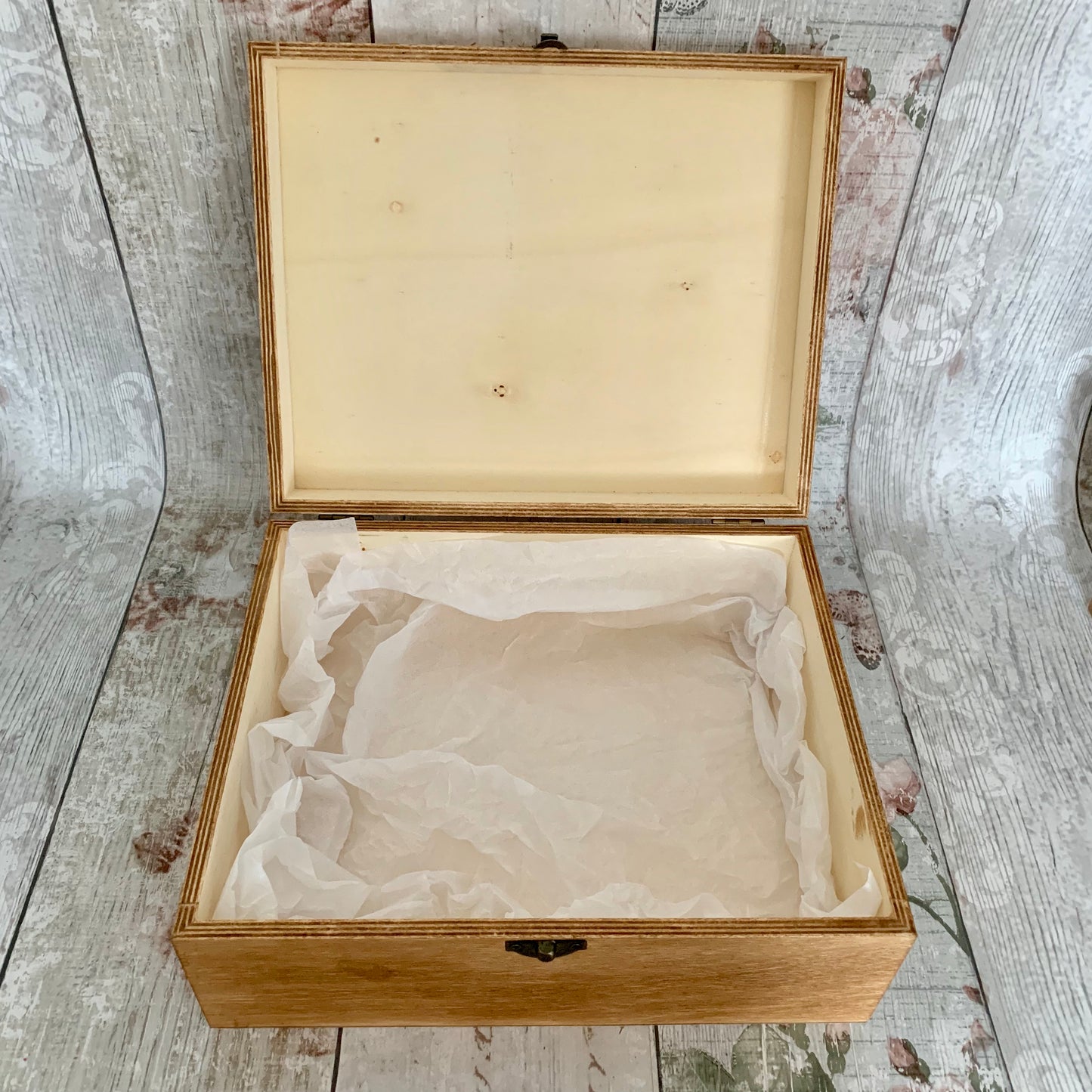 Personalised Wooden Golf Accessories Box | Custom Golf Gear Storage